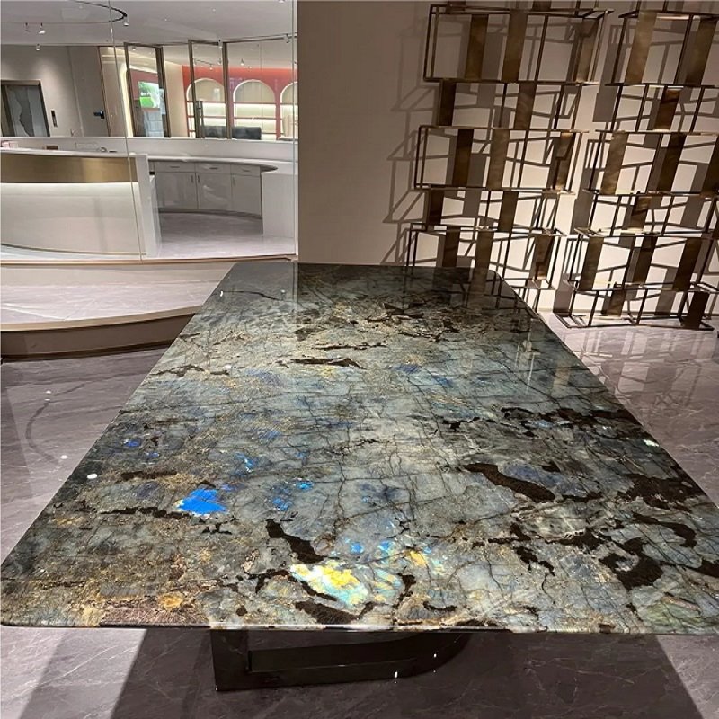 labradorite blue granite countertops