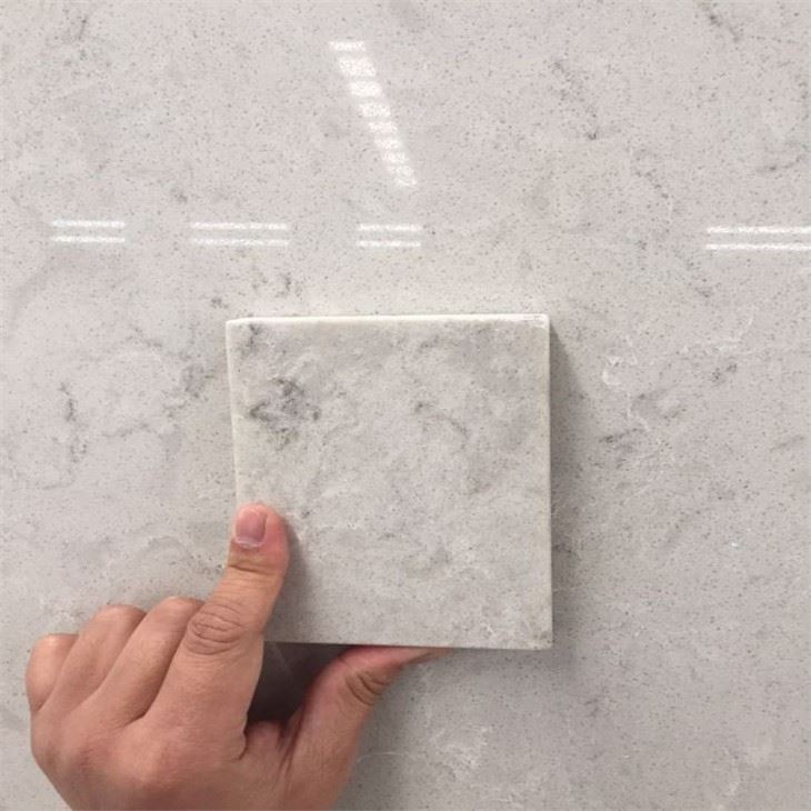 cloud river quartz slab