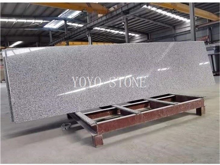 silver grey granite slabs