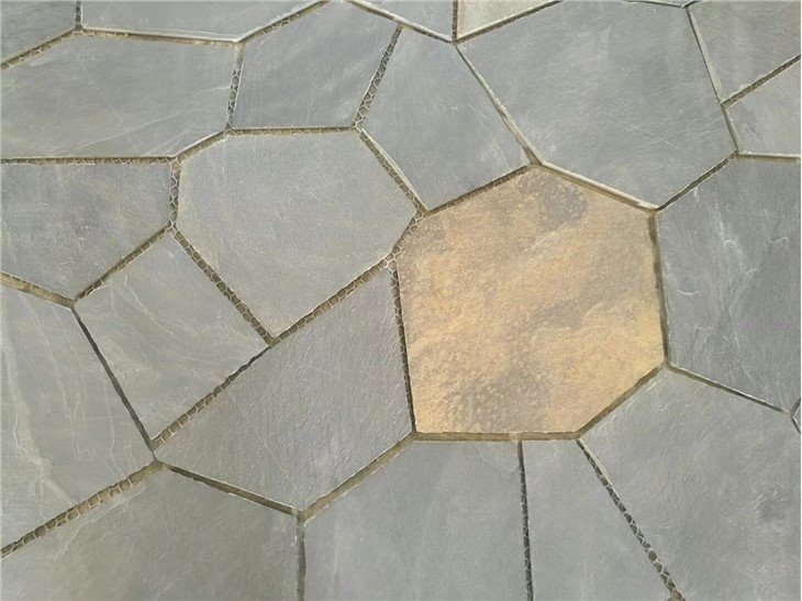 Meshed flagstone paver tile paver tile