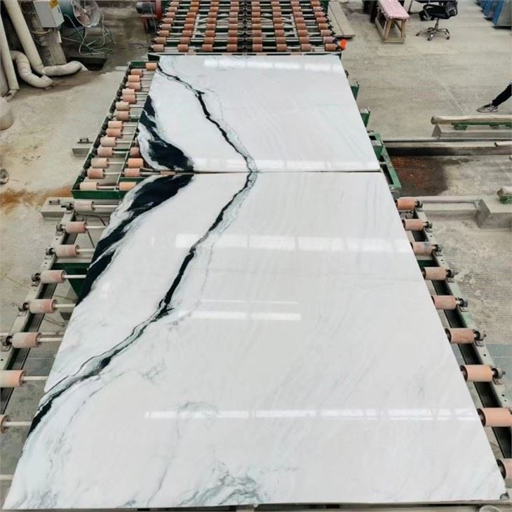 panda white natural marble stone