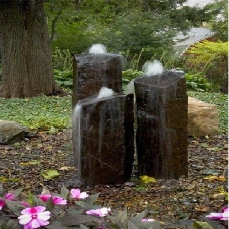 natural stone water fountains