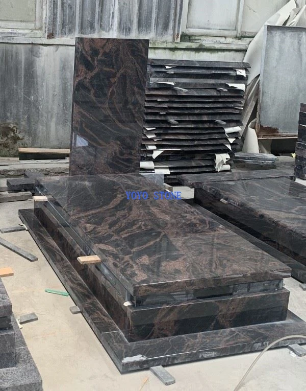Aurora Granite Tombstone
