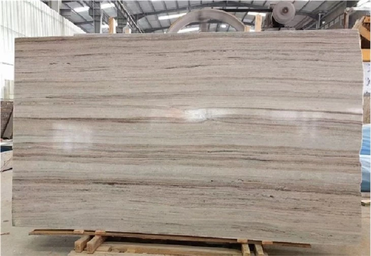 wood grain marble slab