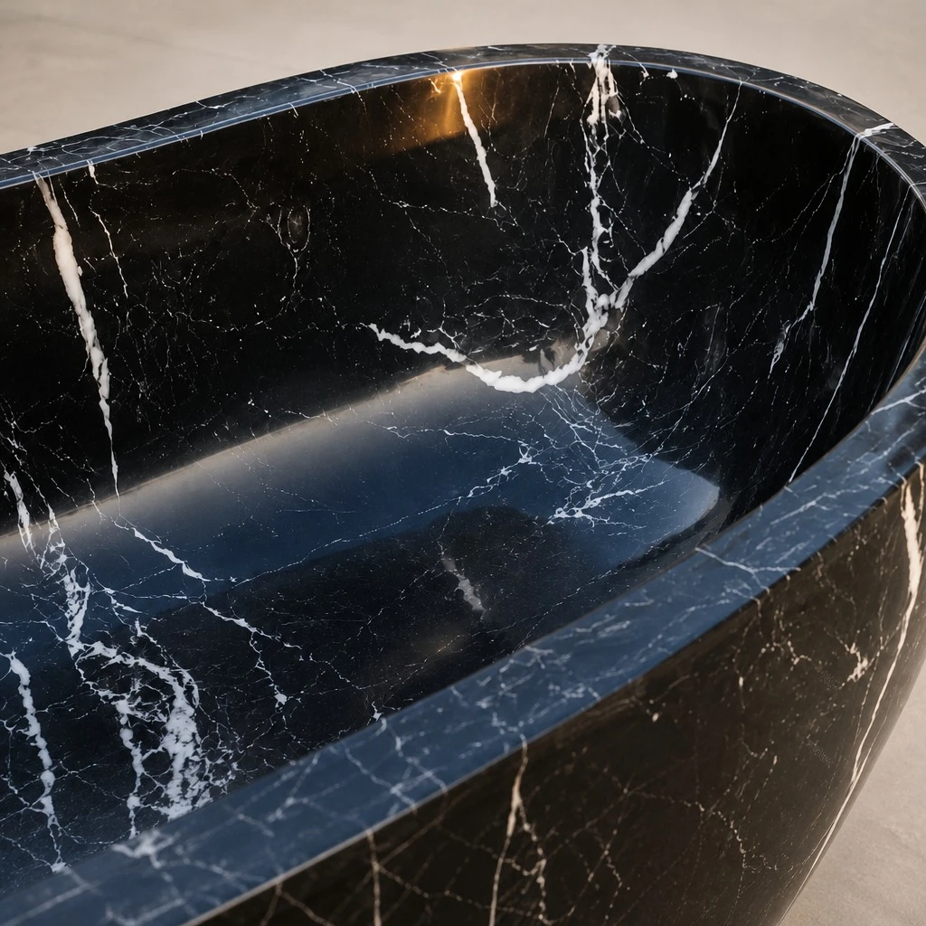 02black-marble-bathtub-inner-veining-detail-clean 02black-marble-bathtub-inner-veining-detail-clean